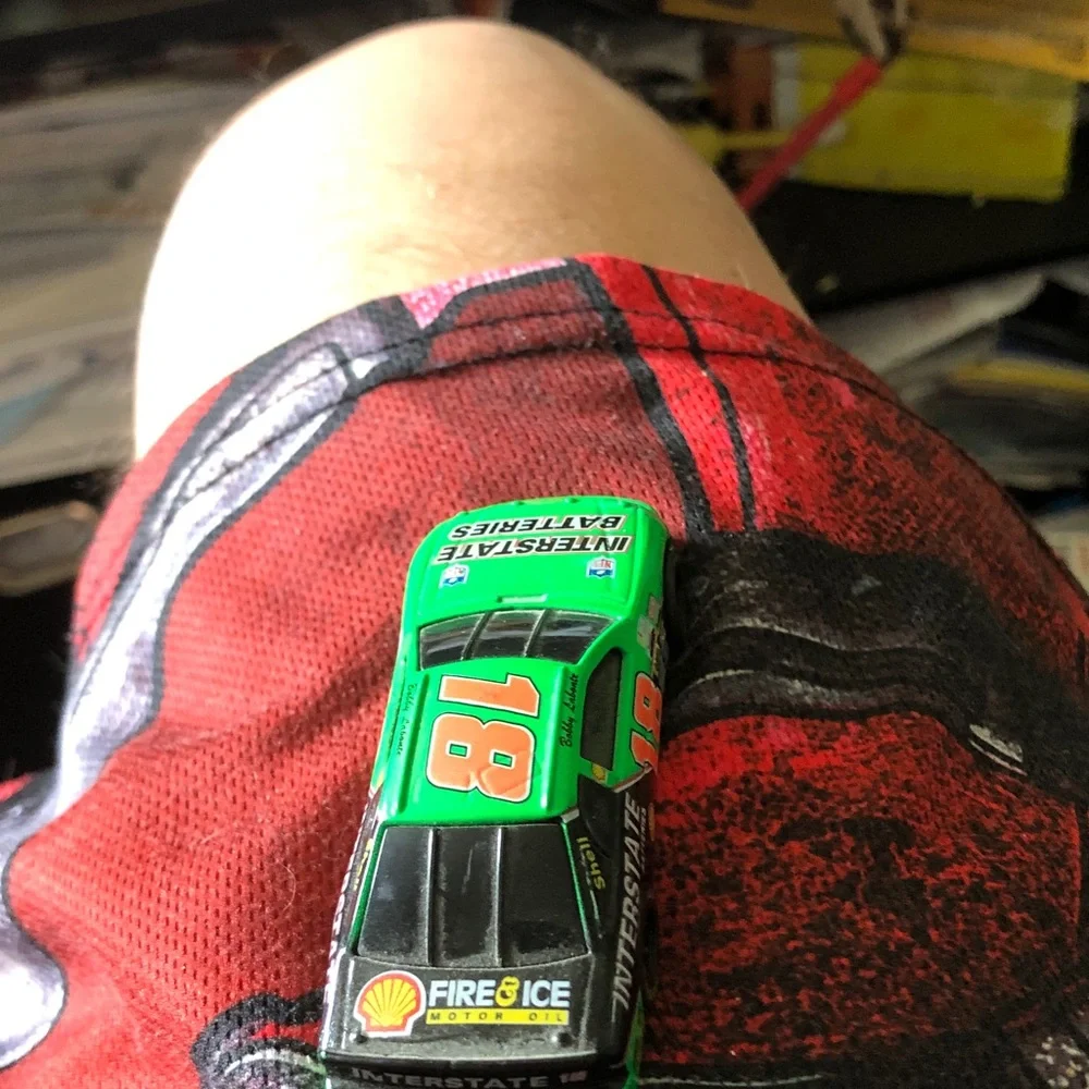 Green #18 Interstate Batteries Toy Race Car